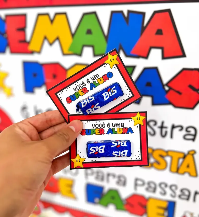 Kit Semana de Provas - Super Mário — imagem 3