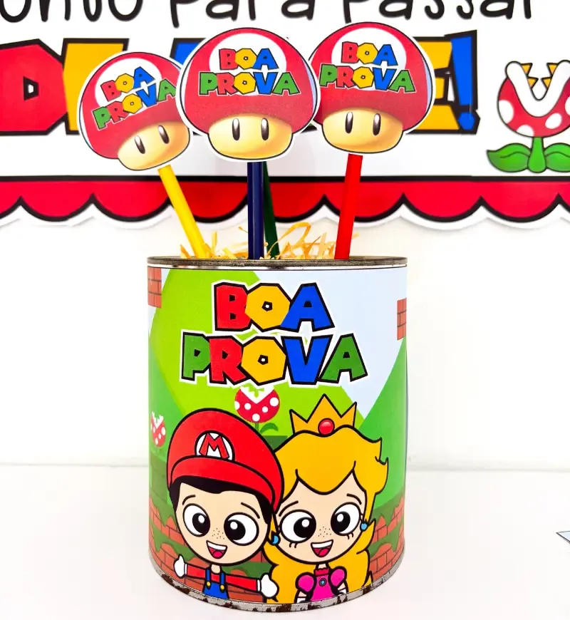 Kit Semana de Provas - Super Mário — imagem 5