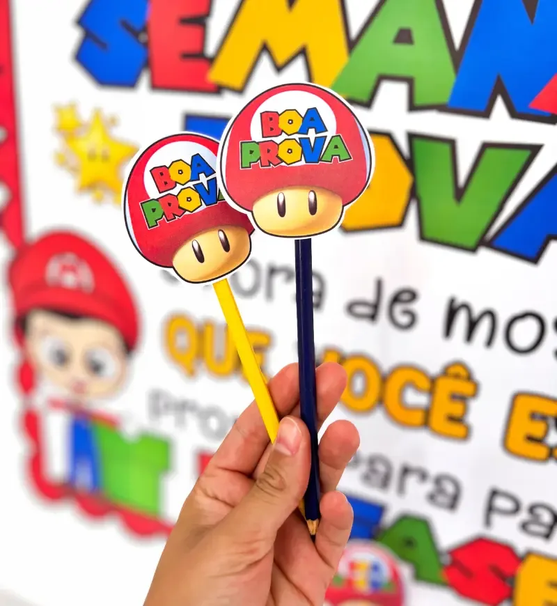 Kit Semana de Provas - Super Mário — imagem 6