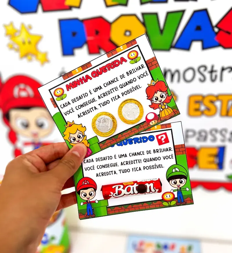 Kit Semana de Provas - Super Mário — imagem 7