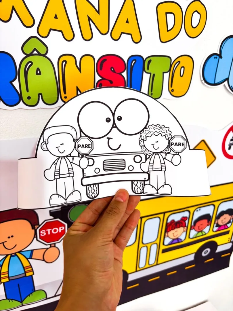 🚗Kit semana do trânsito 🚘🚘  💰9,99  🚗Tudo pronto para trabalhar o tema de forma lúdica e envolvente com sua turminha — imagem 3