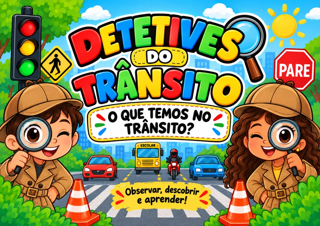 Kit Semana do Trânsito - Painel A4 e Cards - Educação Infantil — imagem 2