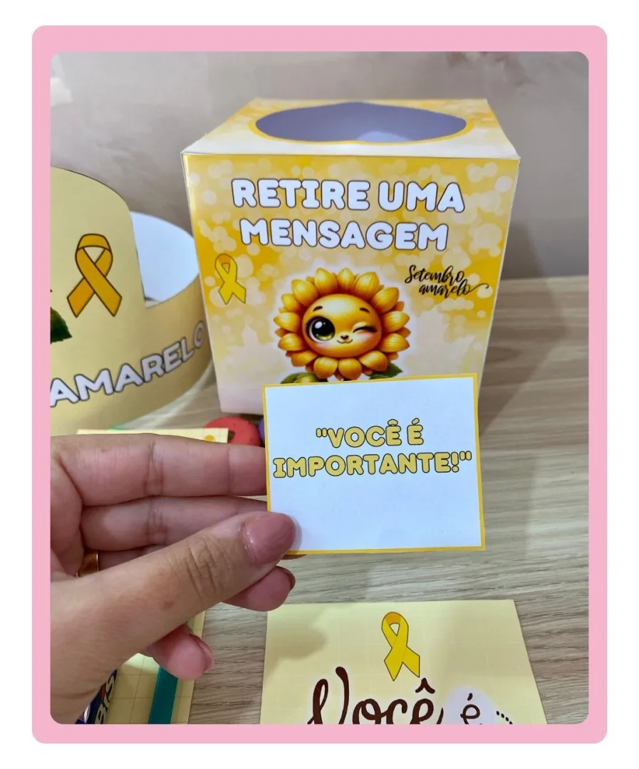 KIT SETEMBRO AMARELO — imagem 2