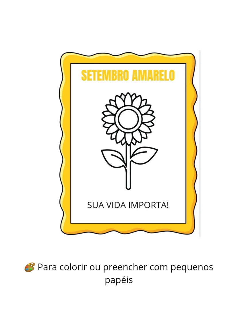 KIT SETEMBRO AMARELO — imagem 4