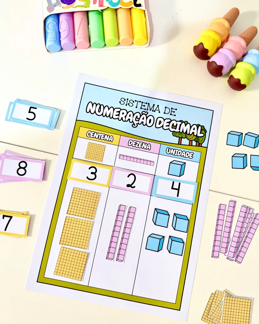 Kit Sistema de Numeração para Educação Infantil e Ensino Fundamental — imagem 2