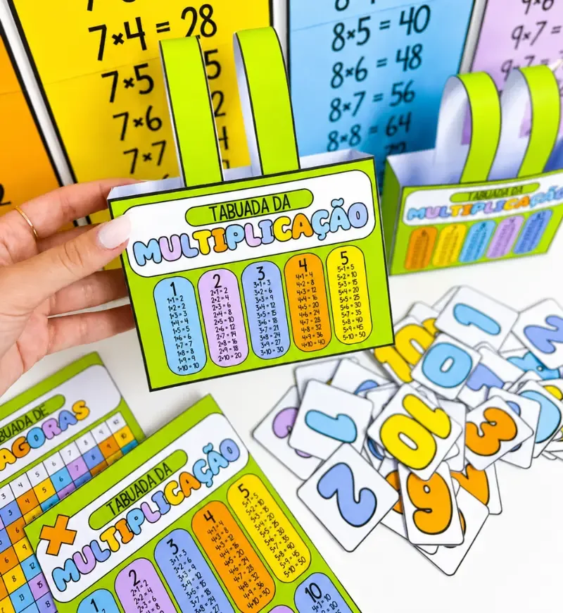 Kit Tabuada de Multiplicação PDF 1° ao 5 ° Ano — imagem 6