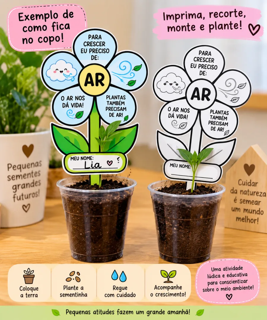 Atividades Tags Educativas para Vasinho — Minha Plantinha em PDF — imagem 4