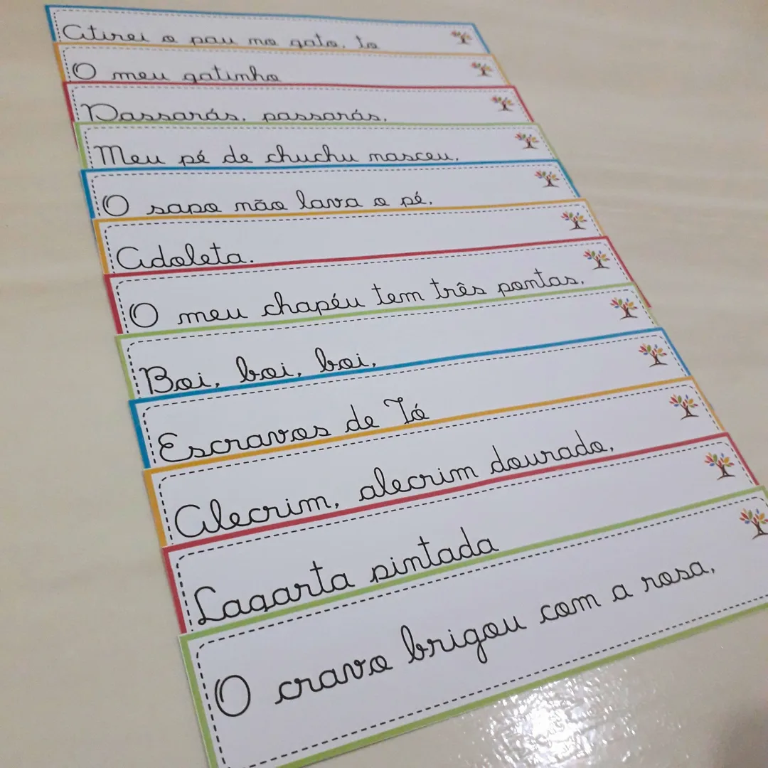 Kit Textos Fatiados - Cantigas de Tradição Oral e Parlendas - PDF — imagem 2