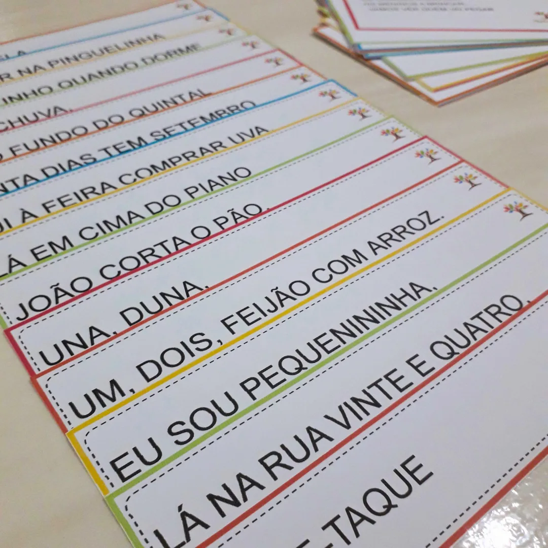 Kit Textos Fatiados - Cantigas de Tradição Oral e Parlendas - PDF — imagem 3