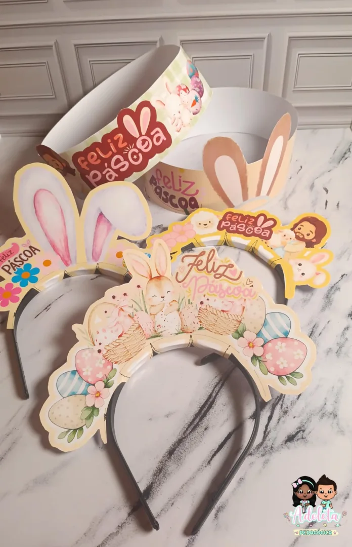 Kit Tiara+Coroa Páscoa — imagem 4
