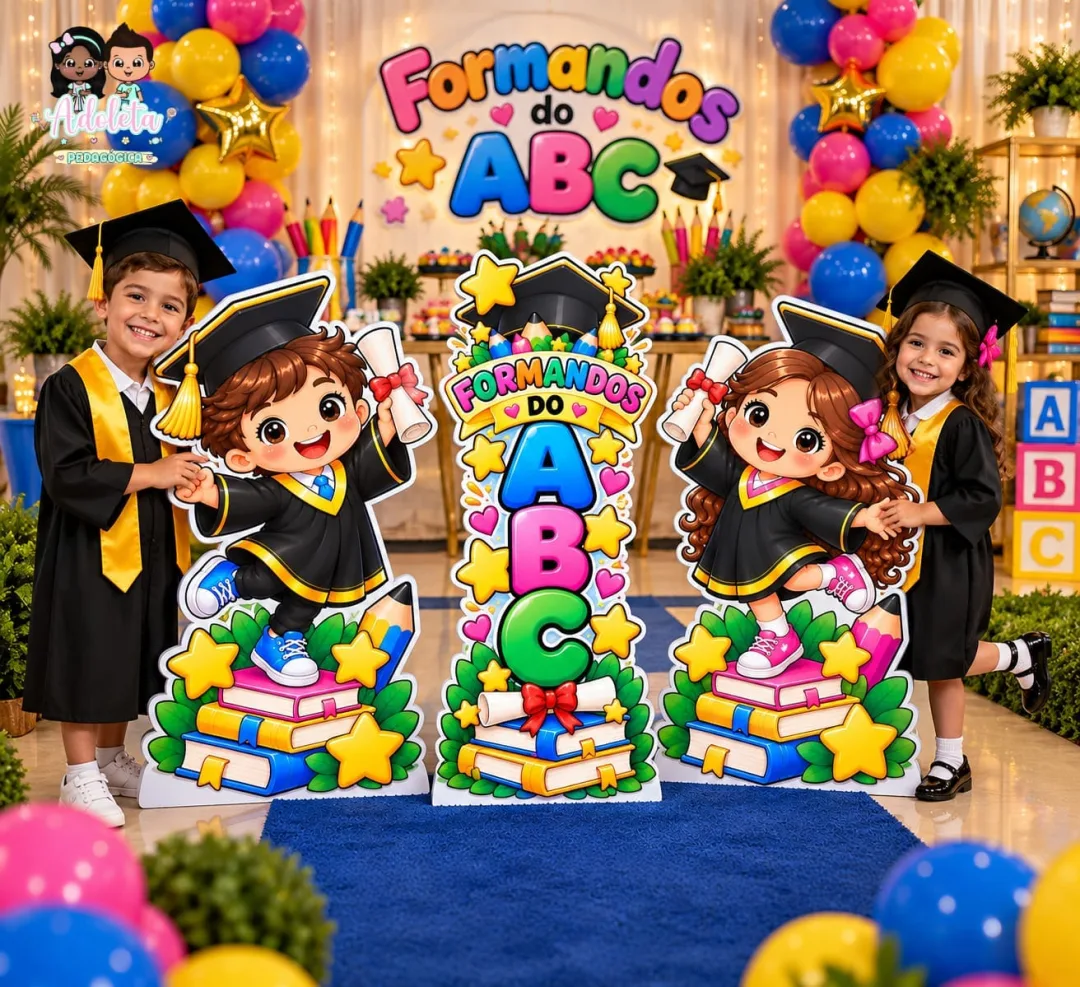 Kit Totens Formatura ABC — imagem 2