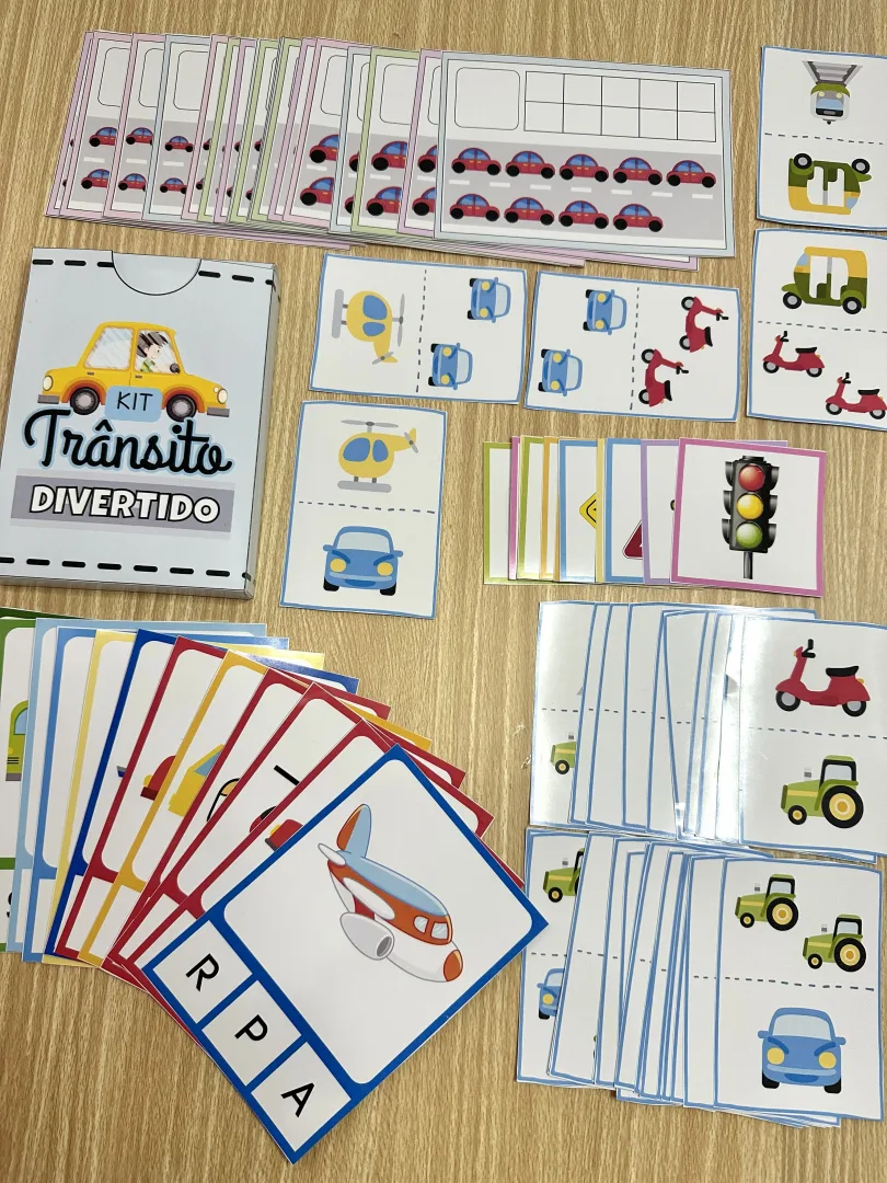 Kit Trânsito Divertido – Atividades Lúdicas para Educação Infantil — imagem 5