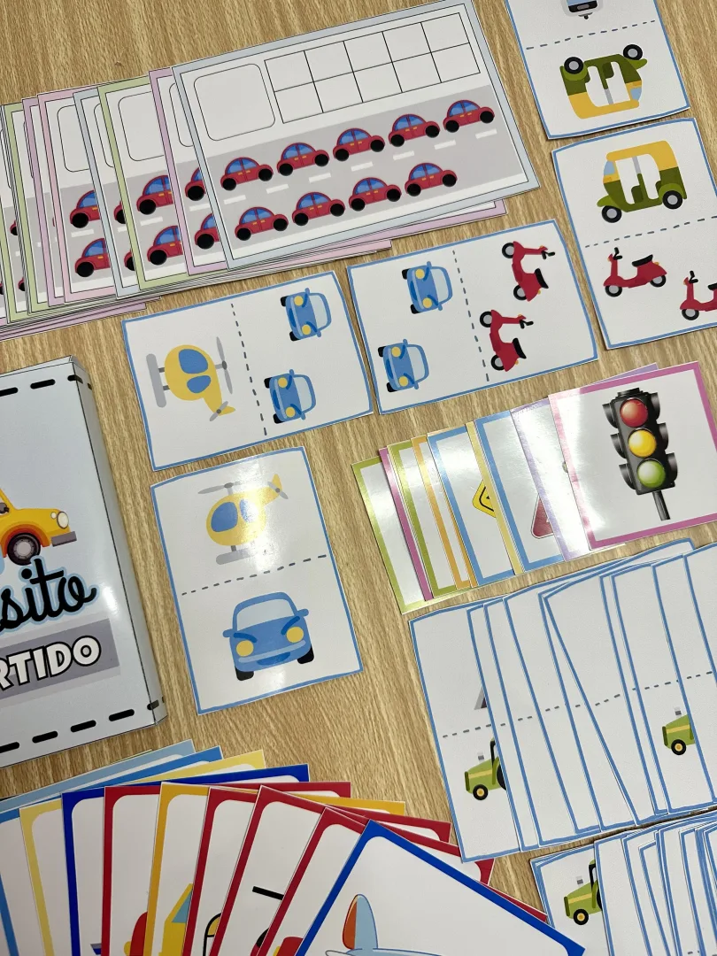 Kit Trânsito Divertido – Atividades Lúdicas para Educação Infantil — imagem 4