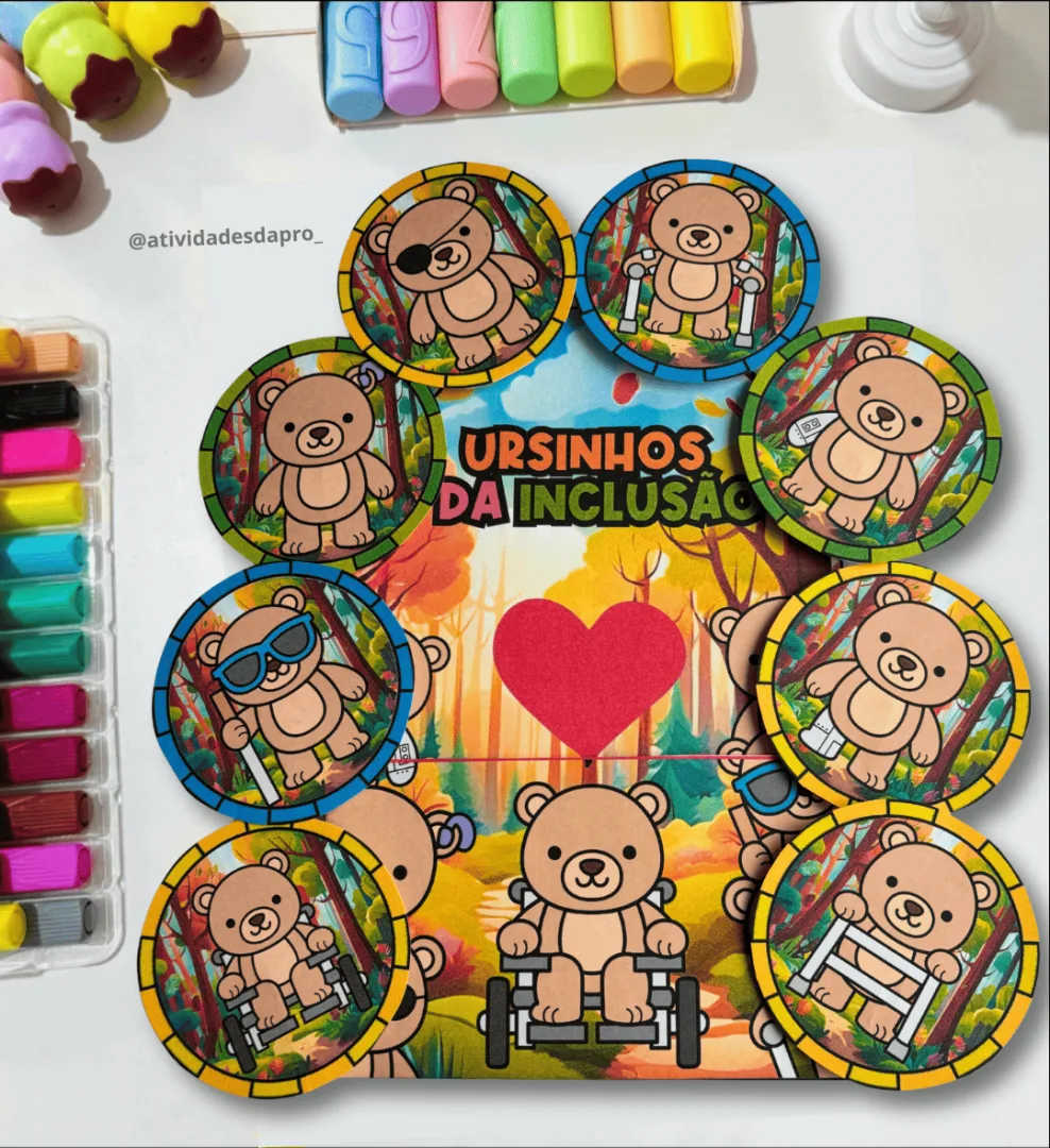 Kit Ursinhos da Inclusão — imagem 2