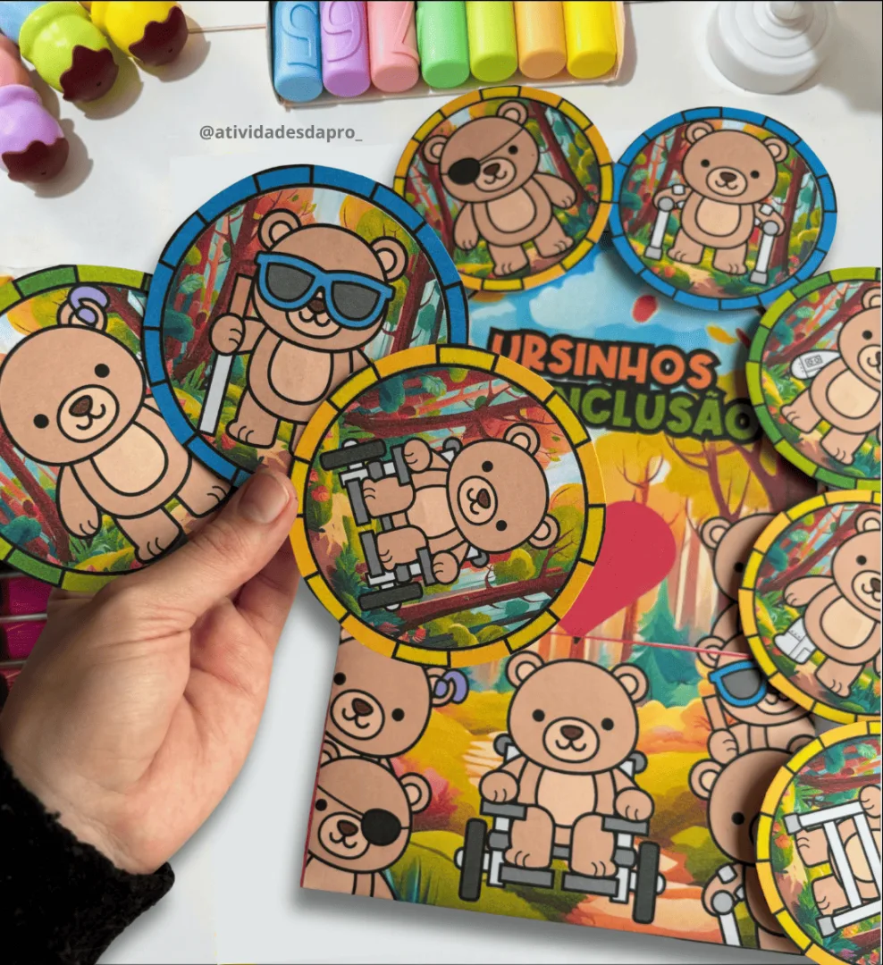Kit Ursinhos da Inclusão — imagem 3