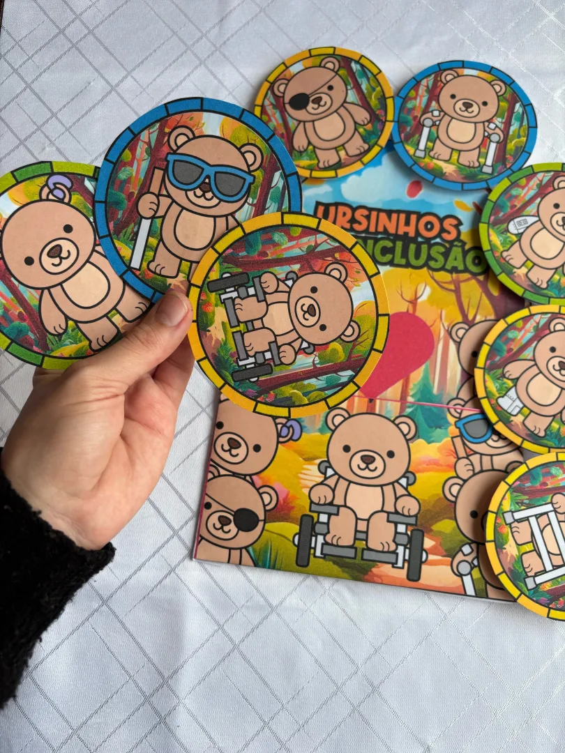 Kit Ursinhos da Inclusão - Educação Especial — imagem 3