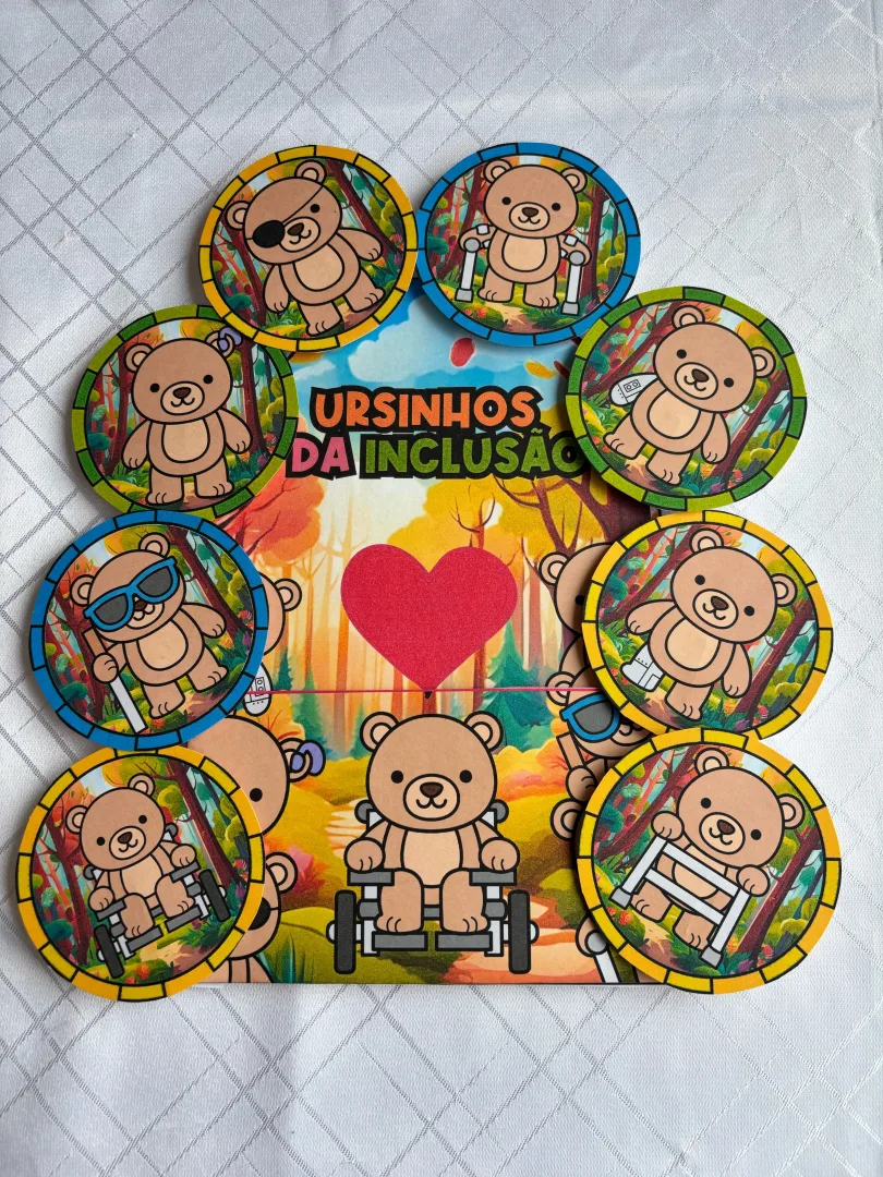 Kit Ursinhos da Inclusão - Educação Especial — imagem 5