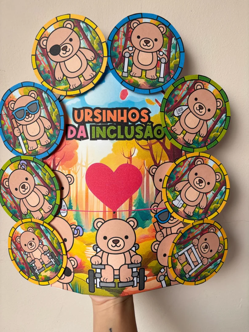 Kit Ursinhos da Inclusão - Educação Especial — imagem 6