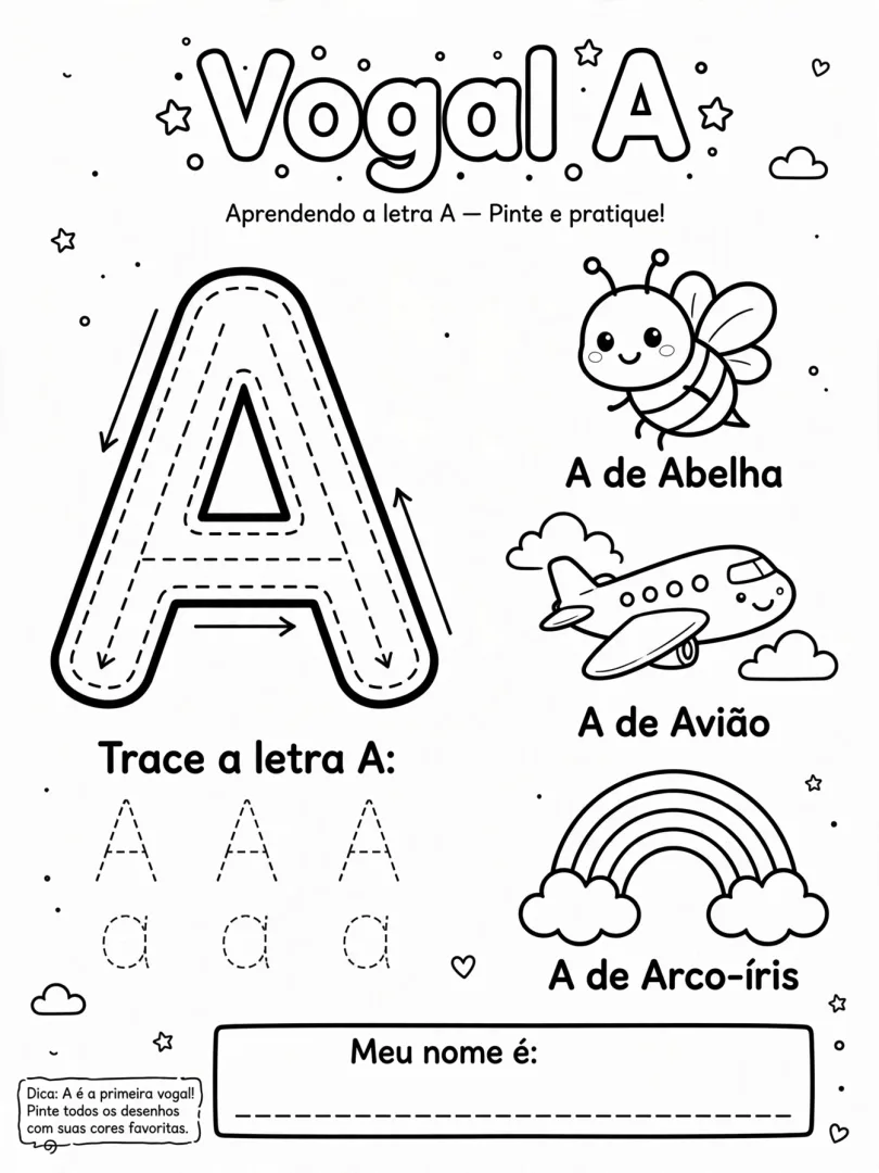 Kit Vogais - Educação Infantil - PDF — imagem 2