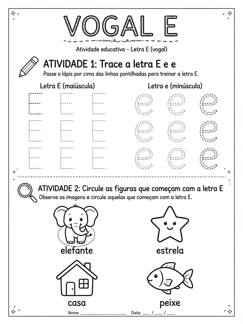 Kit Vogais - Educação Infantil - PDF — imagem 3