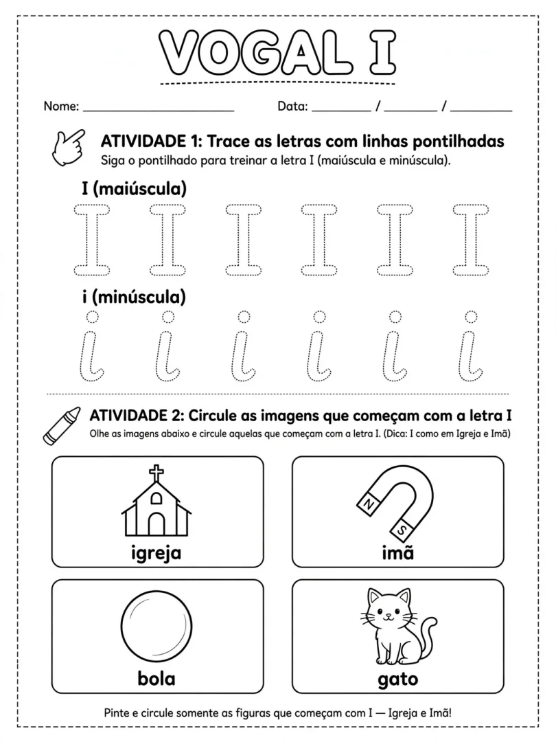Kit Vogais - Educação Infantil - PDF — imagem 4