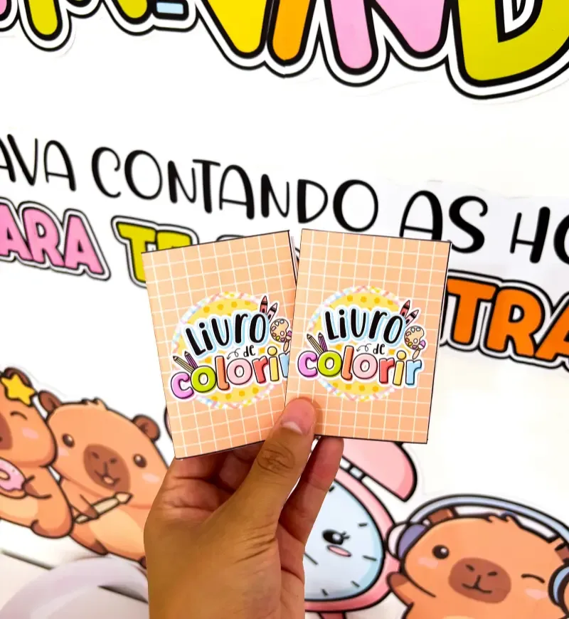 Kit Volta às Aulas - Capivara Cute — imagem 4