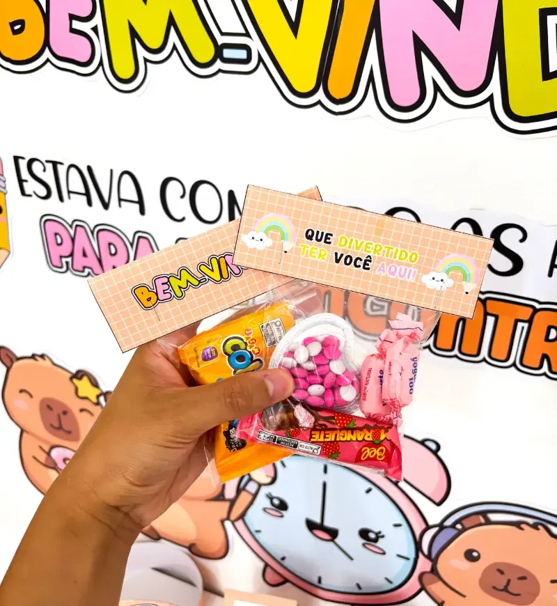 Kit Volta às Aulas - Capivara Cute — imagem 5