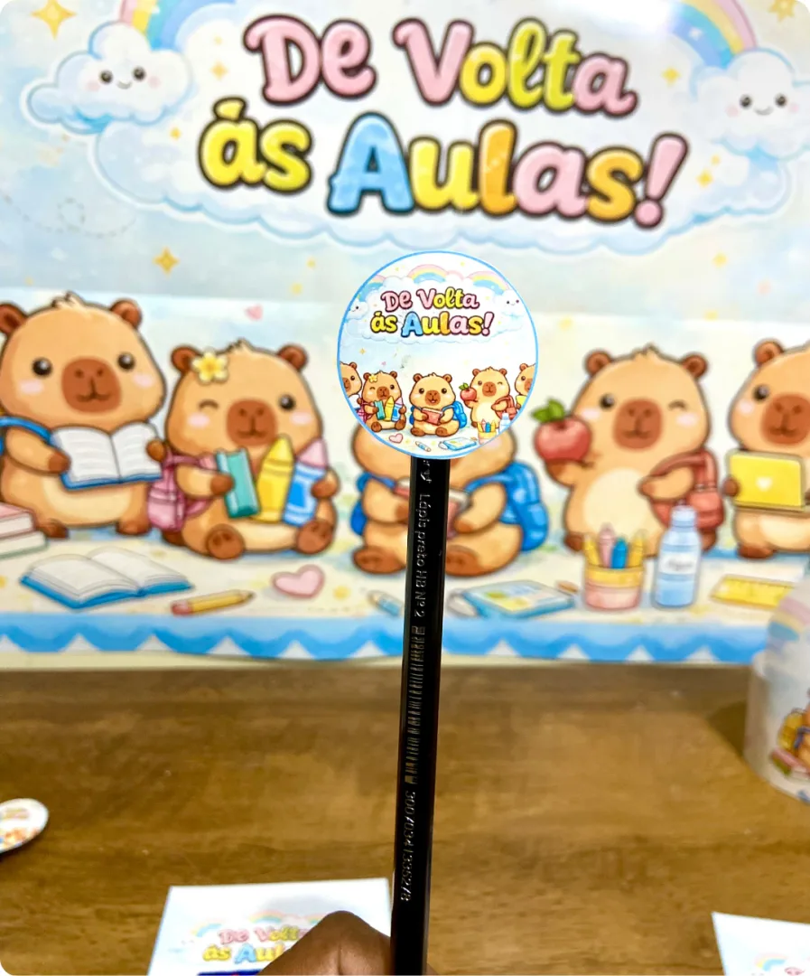 KIT VOLTA ÀS AULAS - CAPIVARAS — imagem 4
