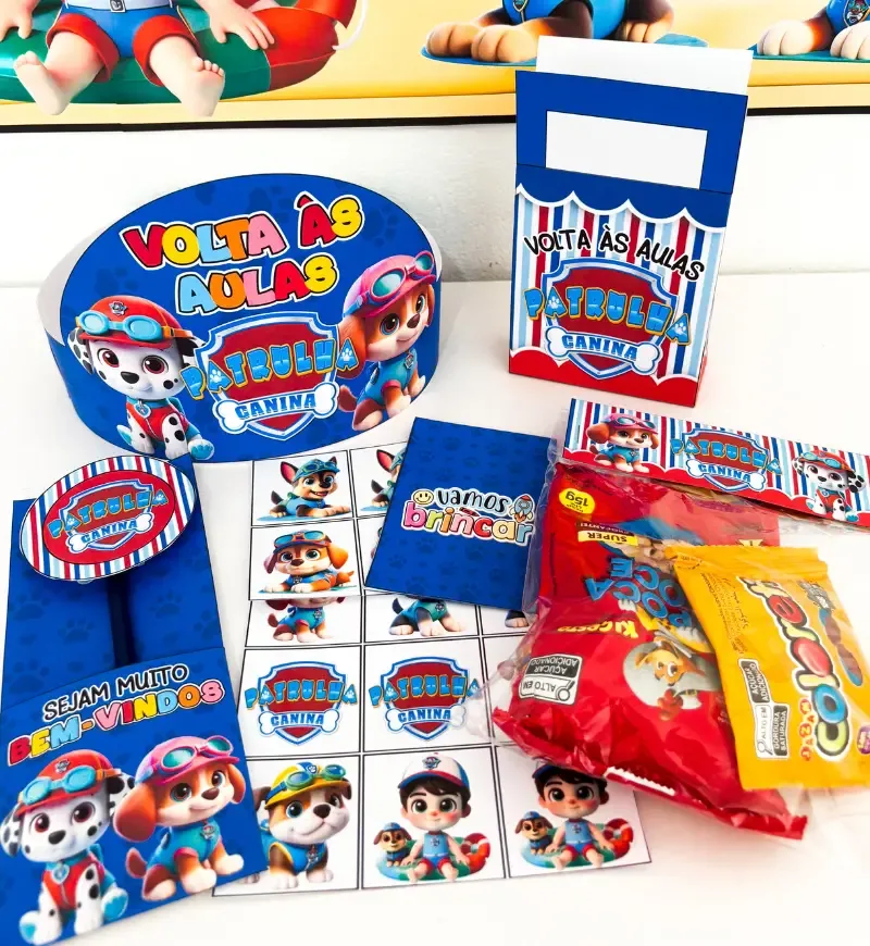 Kit Volta às Aulas - Patrulha Canina — imagem 6
