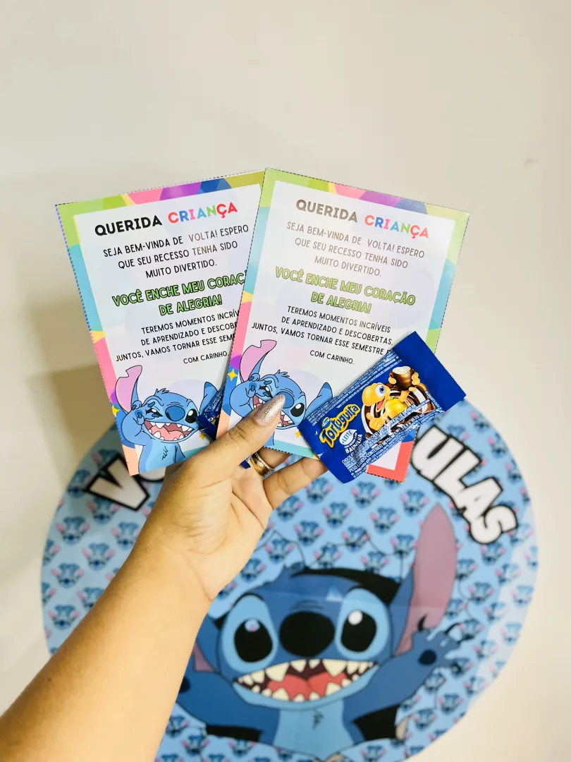 Kit Volta às Aulas – Stitch 💙 — imagem 3