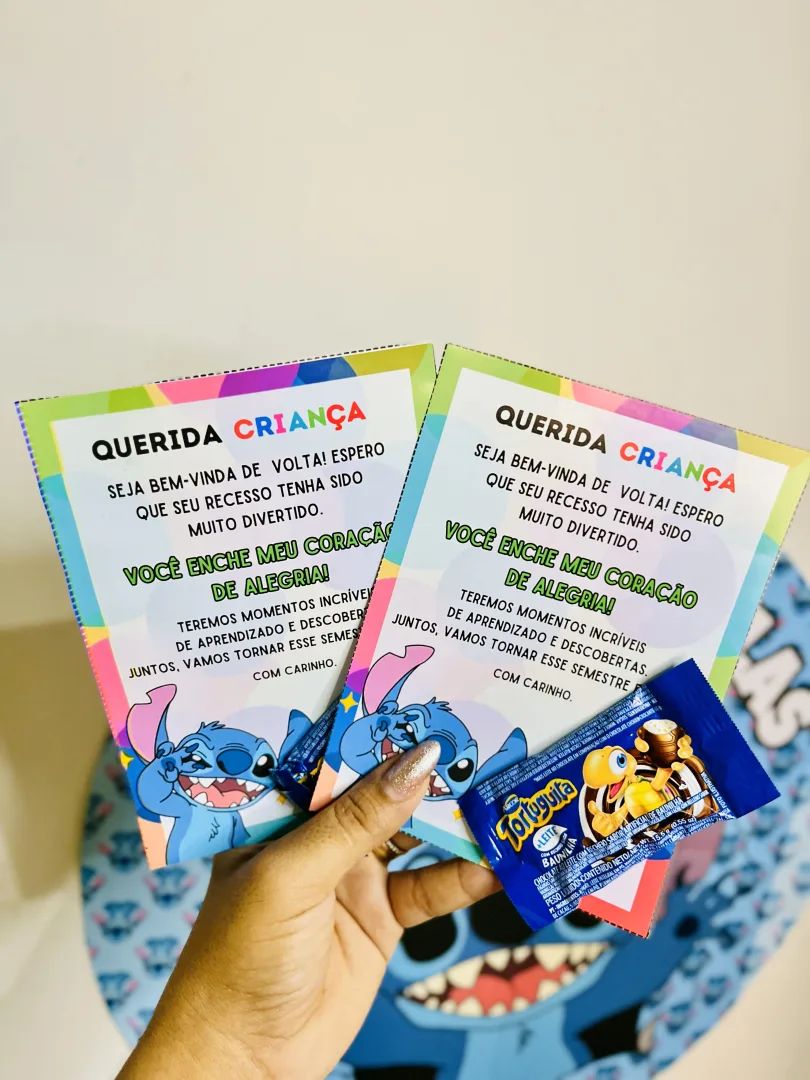 Kit Volta às Aulas – Stitch 💙 — imagem 2