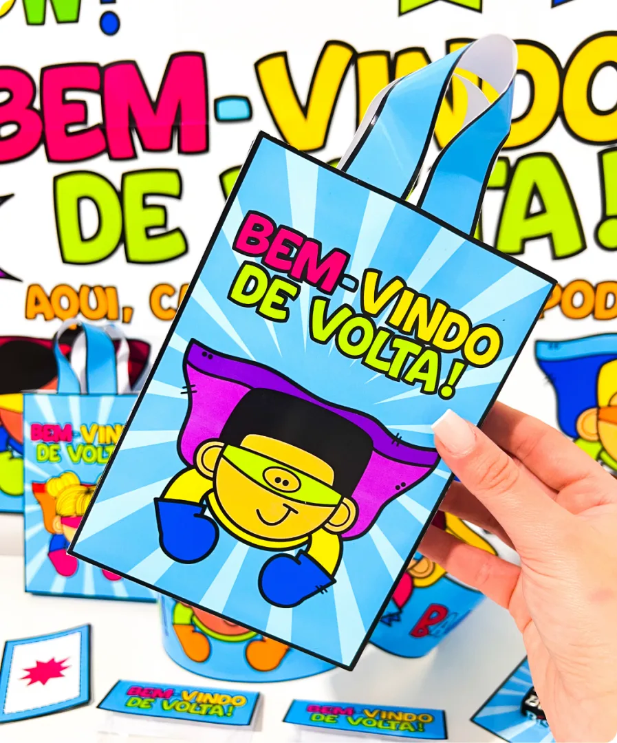 KIT VOLTA ÀS AULAS - SUPER-HERÓIS — imagem 4