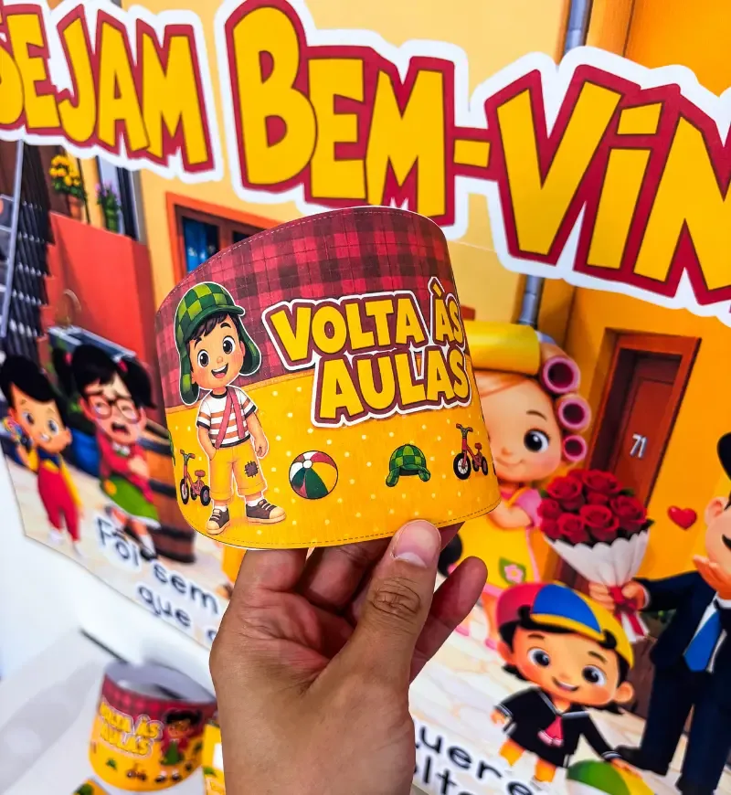 Kit Volta às Aulas - Turma do Chaves — imagem 2