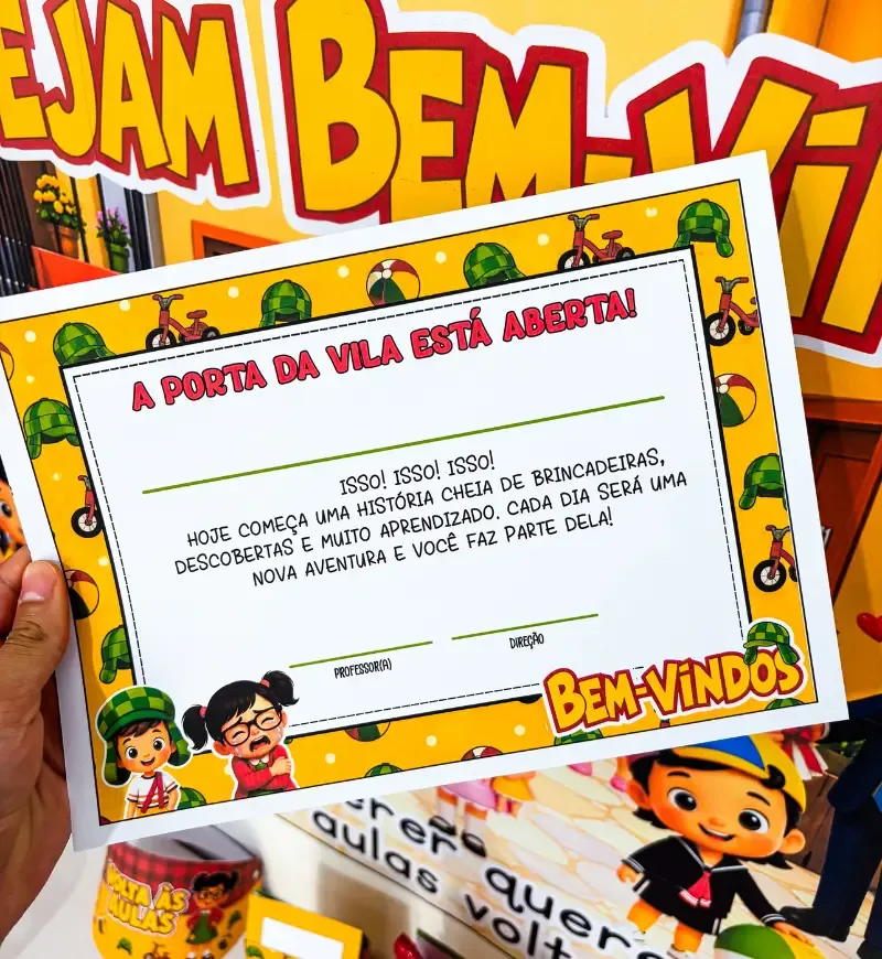 Kit Volta às Aulas - Turma do Chaves — imagem 4