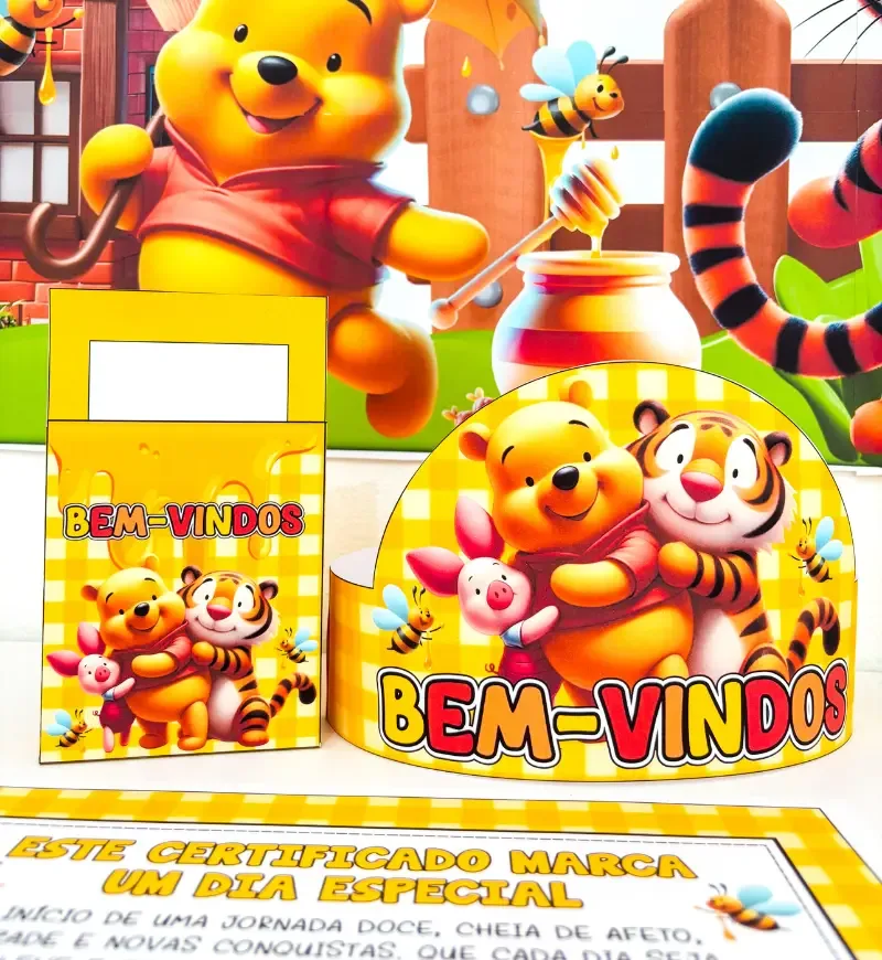 Kit Volta às Aulas - Ursinho Pooh — imagem 6