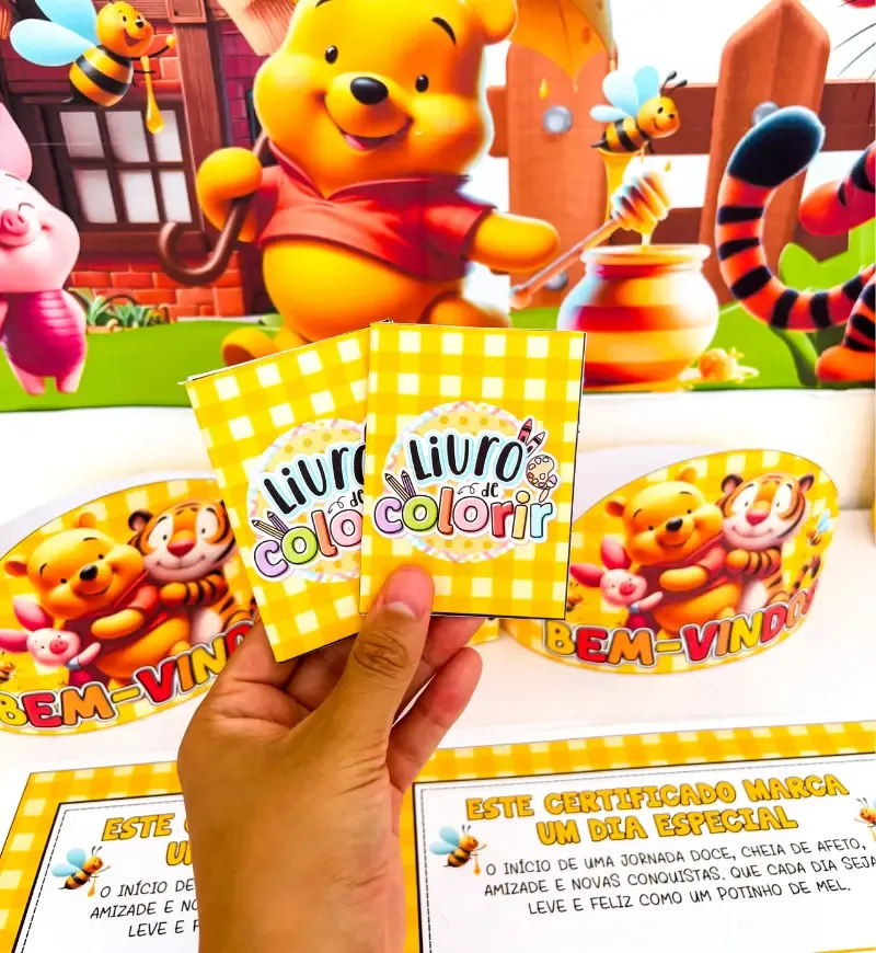 Kit Volta às Aulas - Ursinho Pooh — imagem 7