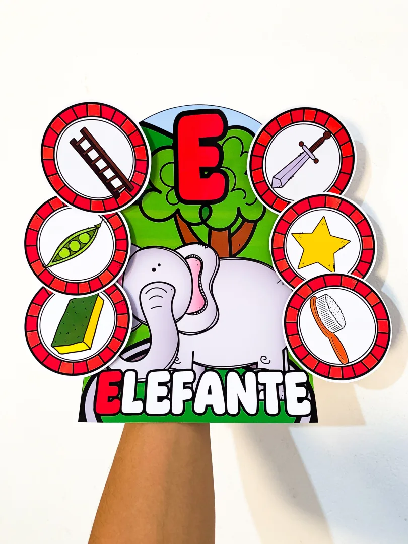 Kit Zoo das vogais — educação infantil — imagem 2