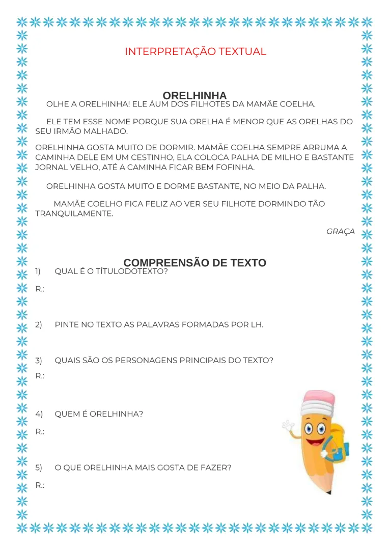 Textos Diversos com Interpretação 1º e 2º Ano- PDF para Download — imagem 2