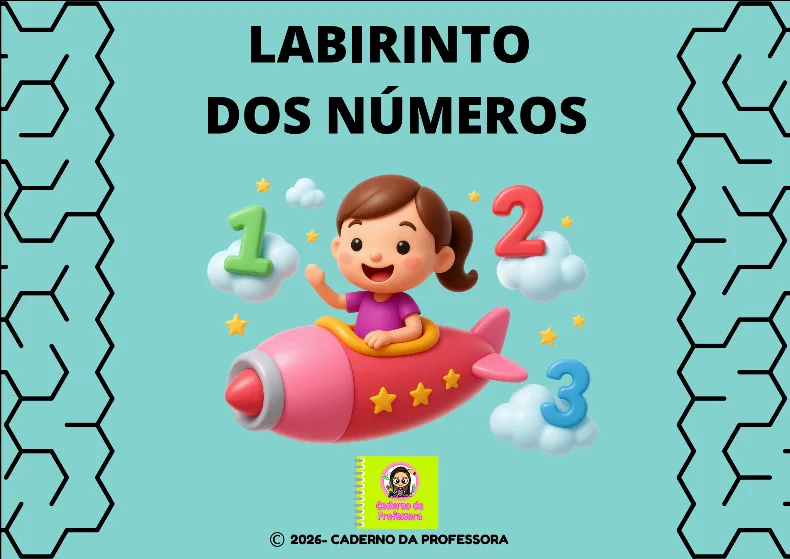 Labirinto dos Números - Educação Infantil - PDF — imagem 4