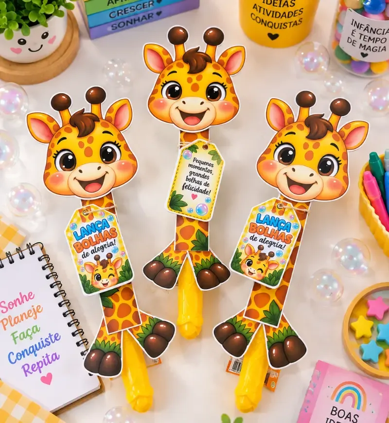 Lança Bolhas Girafinha - Dia das Crianças — imagem 4