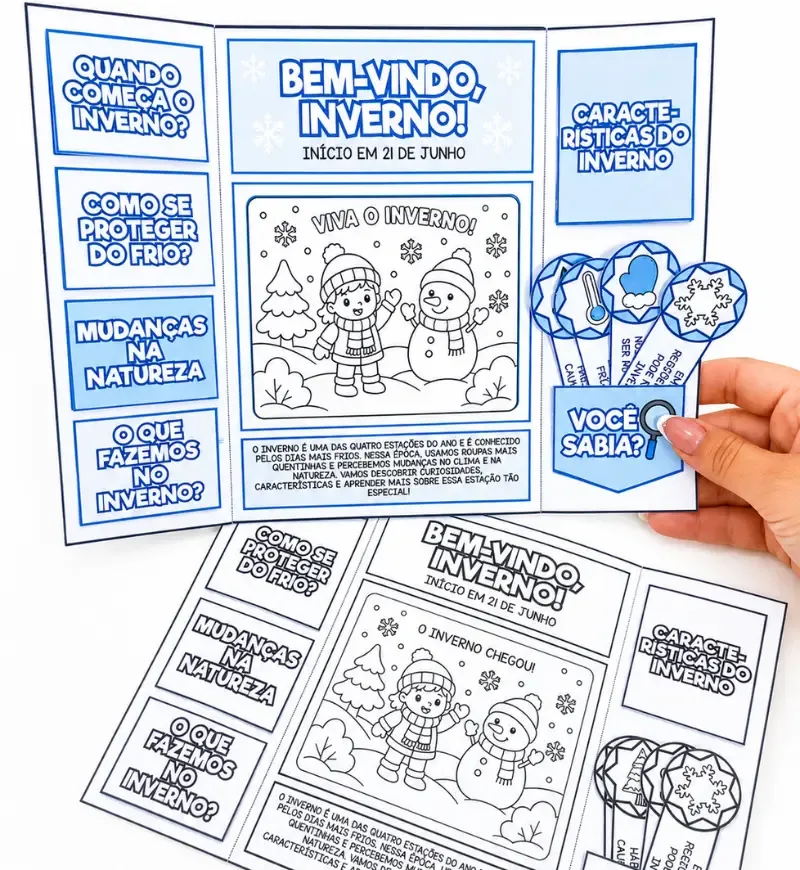 Lapbook Bem-Vindo Inverno — imagem 2