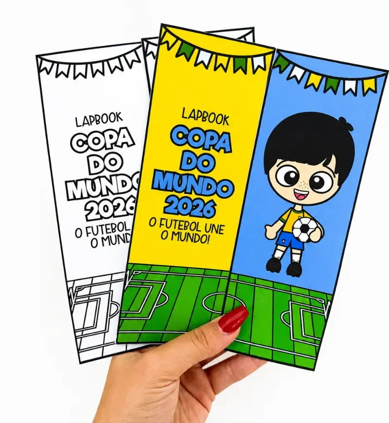 Lapbook Copa do Mundo 2026 — imagem 3