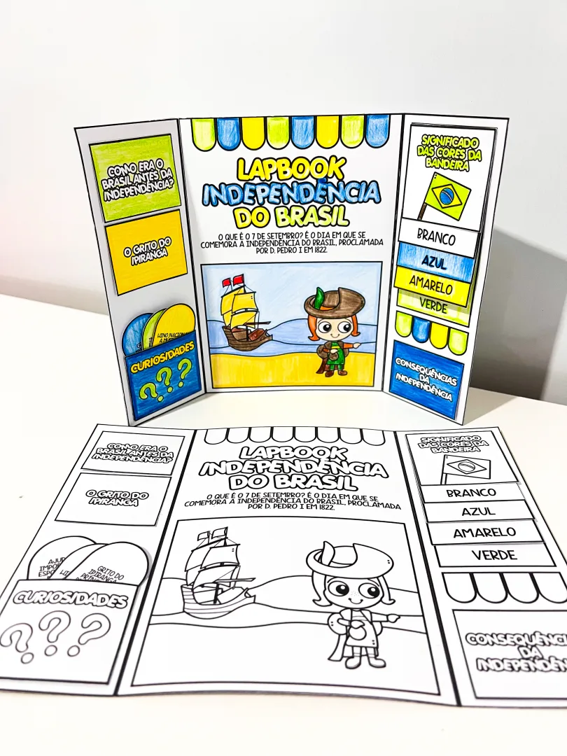 Lapbook da Independência do Brasil  — imagem 3