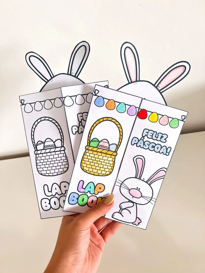 LAPBOOK DE PÁSCOA - COELHO — imagem 2