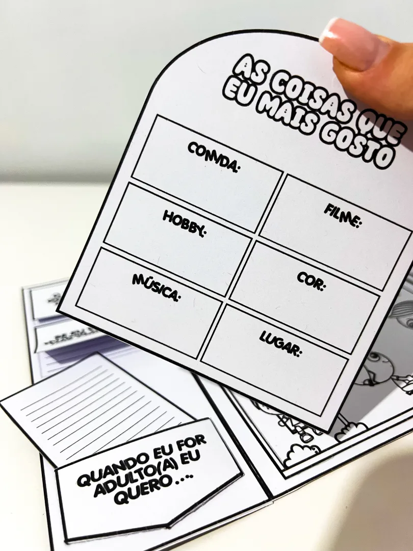 Lapbook Dia das Crianças para Educação Infantil e Ensino Fundamental — imagem 2