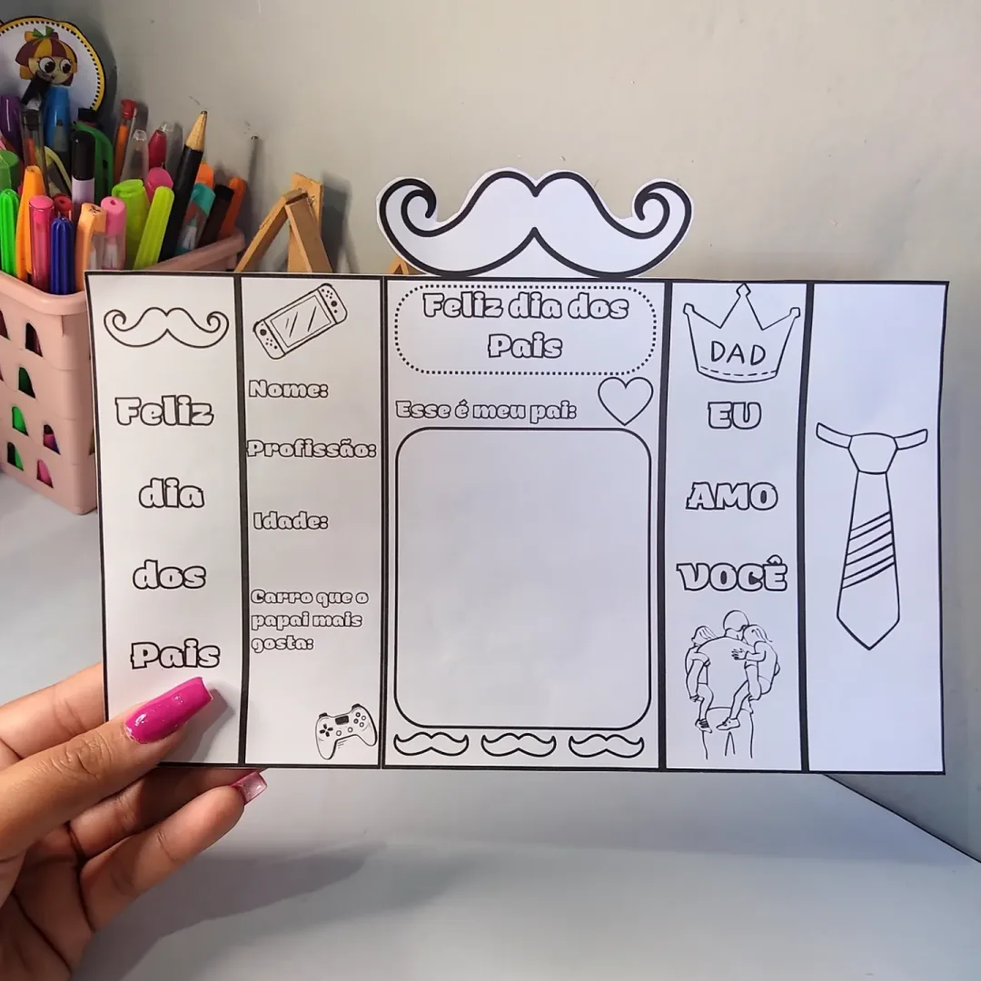 LAPBOOK DIA DOS PAIS — imagem 2