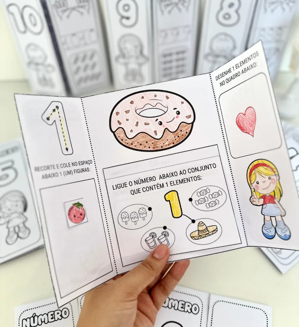 Lapbook dos Numerais — imagem 2