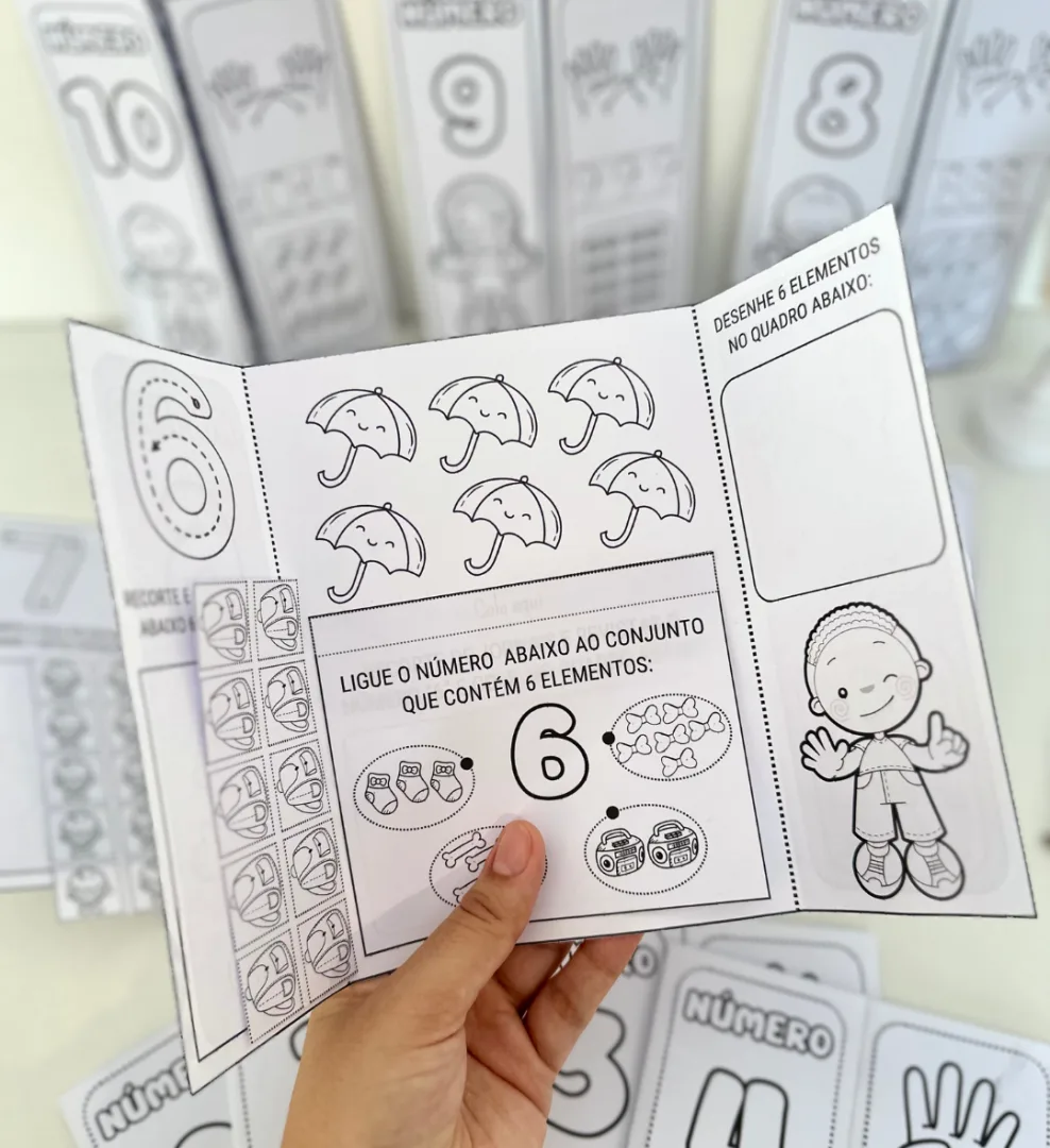 Lapbook dos Numerais — imagem 4
