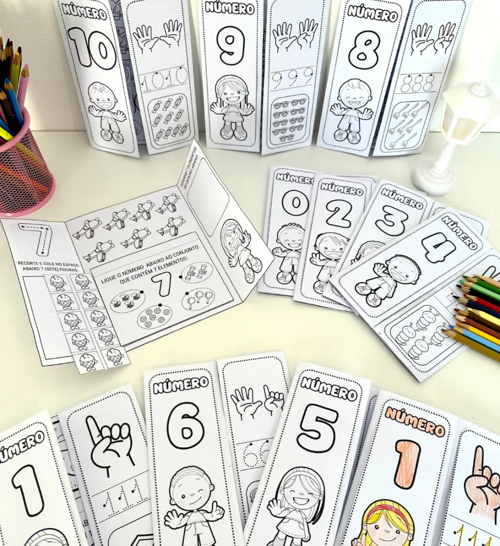 Lapbook dos Numerais — imagem 6