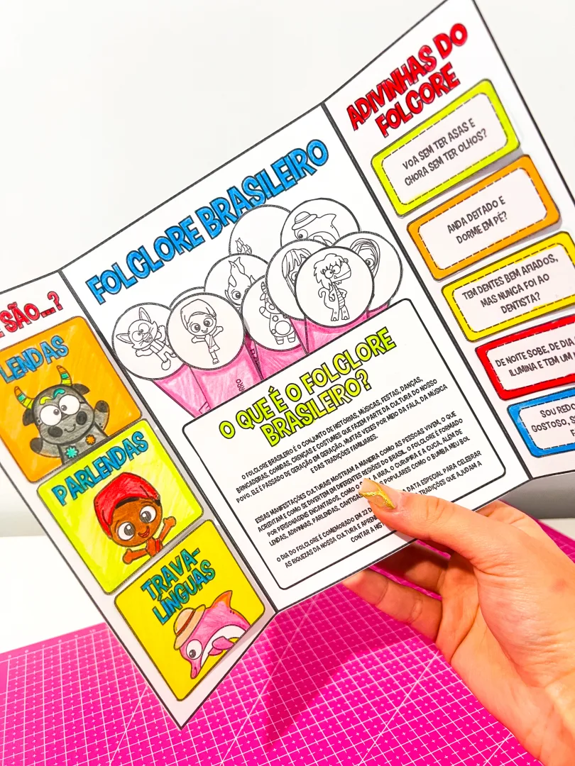 Lapbook folclore — imagem 5